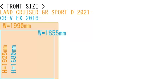 #LAND CRUISER GR SPORT D 2021- + CR-V EX 2016-